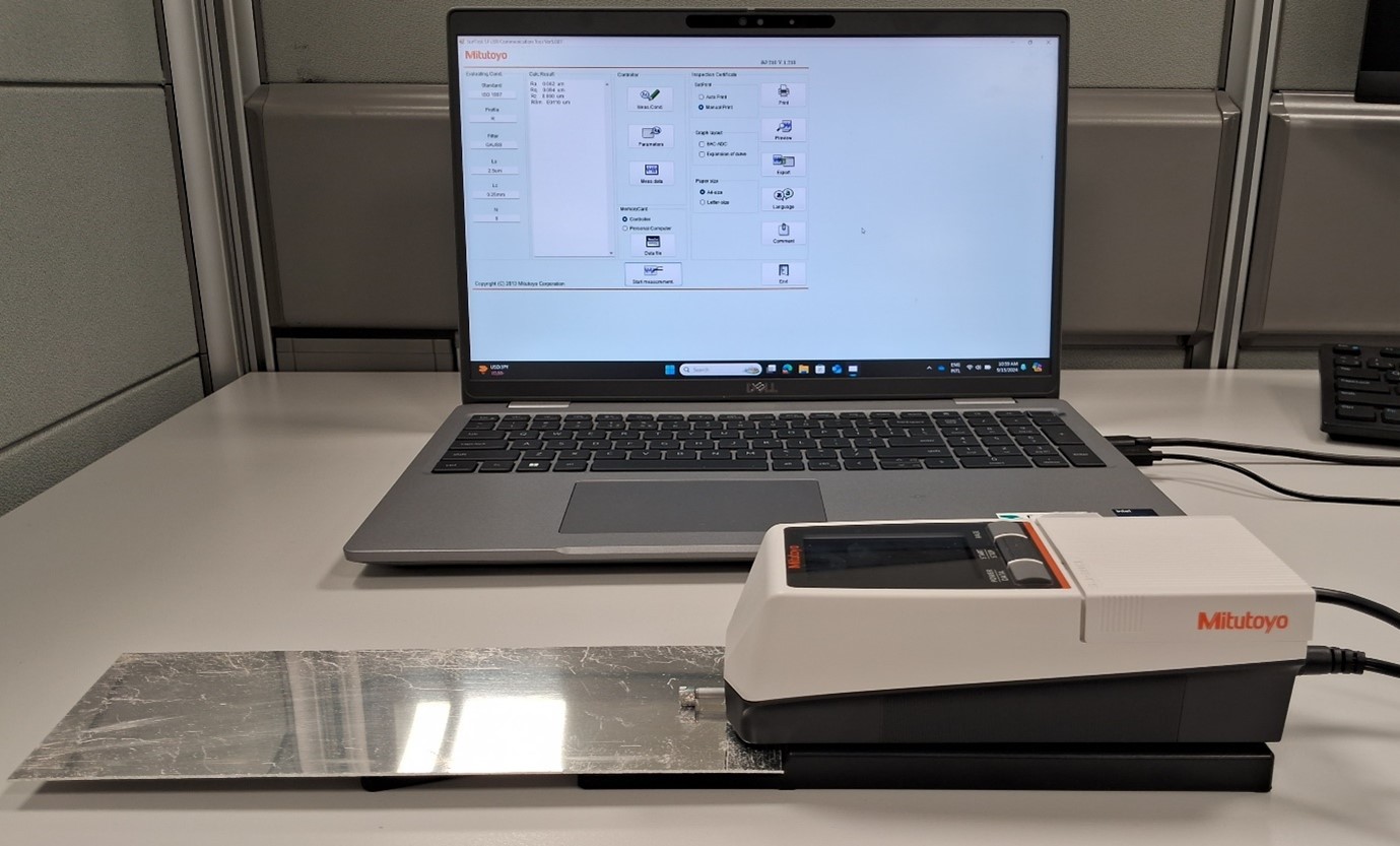Mitutoyo Surface Roughness Tester